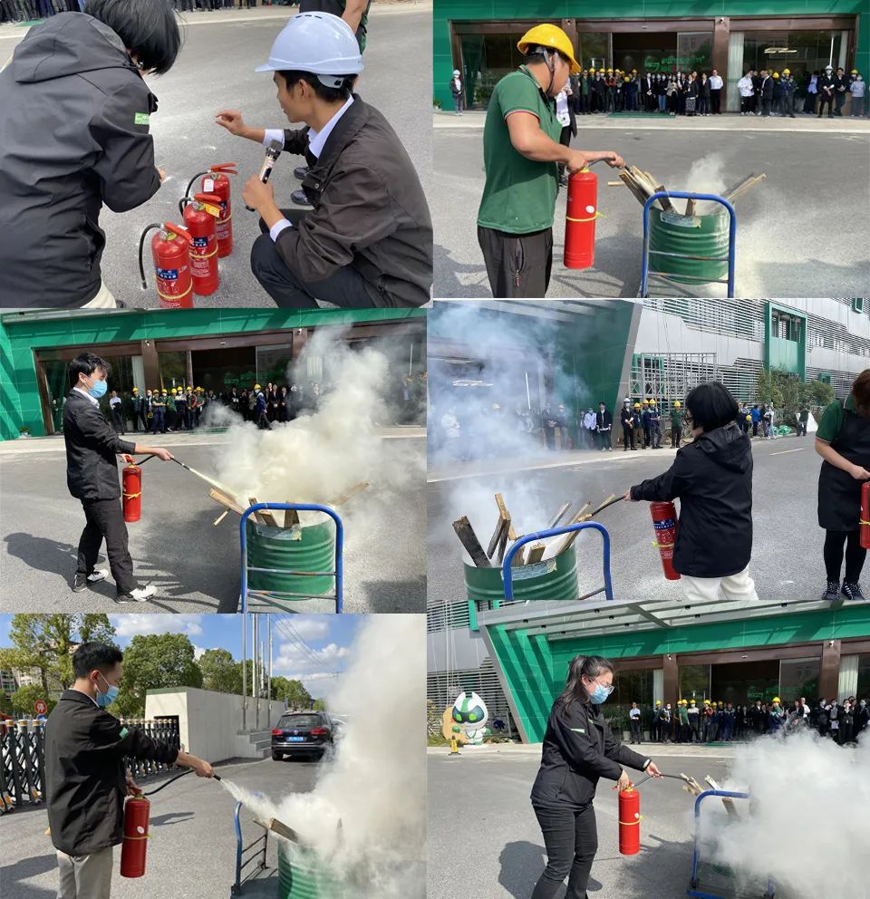 薩震節(jié)能空壓機(jī)開展消防演練，防患于未然！.jpg